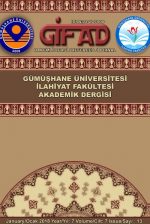 Gümüşhane Üniversitesi İlahiyat Fakültesi Dergisi