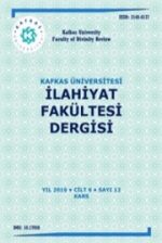 Kafkas Üniversitesi İlahiyat Fakültesi Dergisi