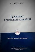 Fırat Üniversitesi İlahiyat Fakültesi Dergisi