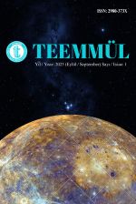 Teemmül: Teoloji ve Toplum BilimleriAraştırmaları Dergisi