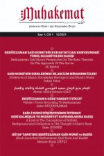 Muhakemat Uluslararası Risale-i Nur Araştırmaları Dergisi